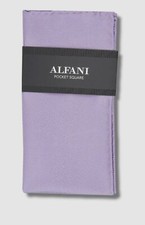  35 Alfani Men's Purple Silk Pocket Square 12.5" x 12.5"