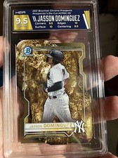 JASSON DOMINGUEZ Bowman Chrome Prospects  GOLD RUSH  HGA 9.5  24/49