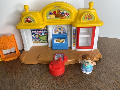 Fisher Price Little People Mia Corner Market Negozio di Alimentari Playset - Foto 3 di 3