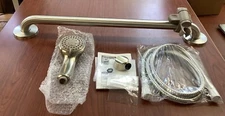 NEW CFG 40124BN CAPSTONE Handshower W/24” GrabBar Brushed Nickel B12