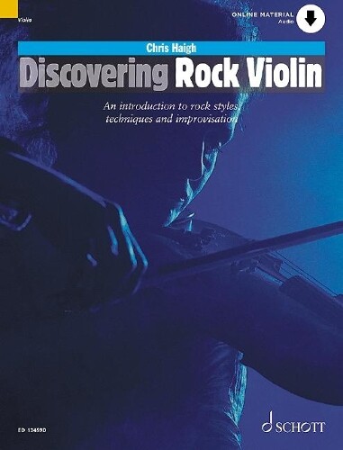 Thumbnail - Chris Haigh Discovering Rock Violin (sheet Music) Schott Pop-styles