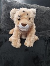 Wild Republic 12" Baby Cheetah Tiger Cub Plush Baby Leopard Tan Stuffed Animal
