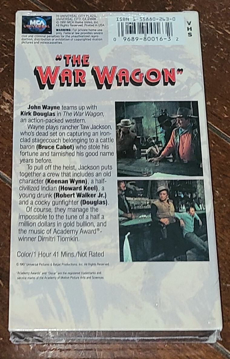 The War Wagon (VHS, 1999) for sale online | eBay