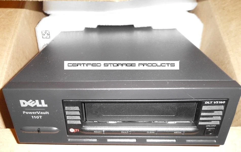 Dell PowerVault WG301 110T DLT VS160 EXT TAPE DRIVE KIT VS1 PV110T VS160e XG403 - Image 3 of 4