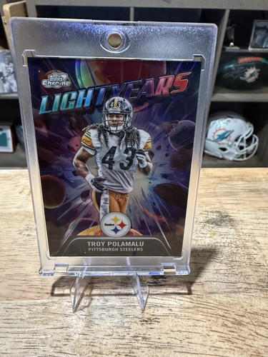 2025 Topps Cosmic Chrome Troy Polamalu Base (RAW)