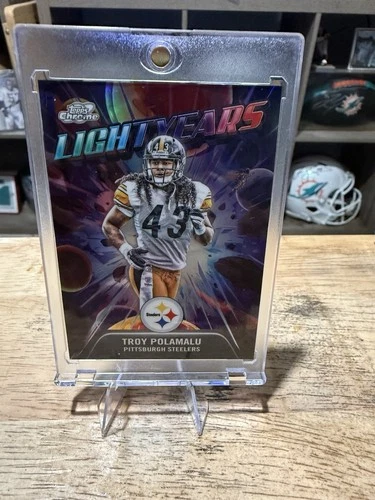 2025 Topps Cosmic Chrome Troy Polamalu Base (RAW)