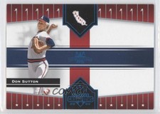2005 Donruss Champions Blue Impressions 27/100 Don Sutton #253 HOF 0b5