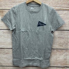 Pilgrim Surf Supply T-Shirt Mens XXS Gray Cotton Blend Logo New Made in USA