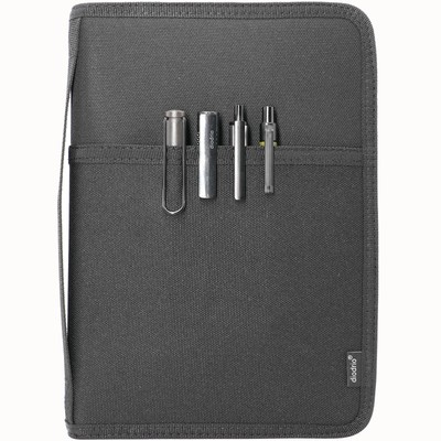 A5 Zipper Journal Notebook Cover with YKK Zipper for A5 Moleskine Cahier LEUC...