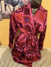 Vintage Y2K 2001 Silk Victorias Secret Robe/ Kimono One Size