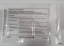 250 Stück DHL DP Versandtaschen Zoll Deutsche Post 915-317-010 Dokumententasche