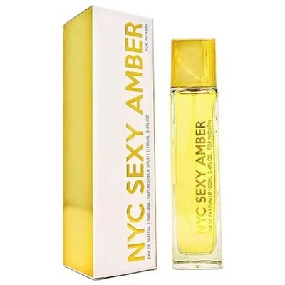 NYC SEXY AMBER for WOMEN designer 3.4 oz EDP perfume spray