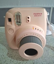 Baby Pink Fujifilm Instax Mini 8 Polaroid Camera. Tested & working. 