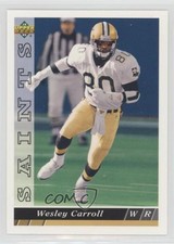 1993 Upper Deck Wesley Carroll #404 1k3