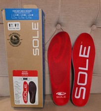 SOLE Active Medium Shoe Insoles Men Sz 11 Women 13 Heat/Wear Moldable