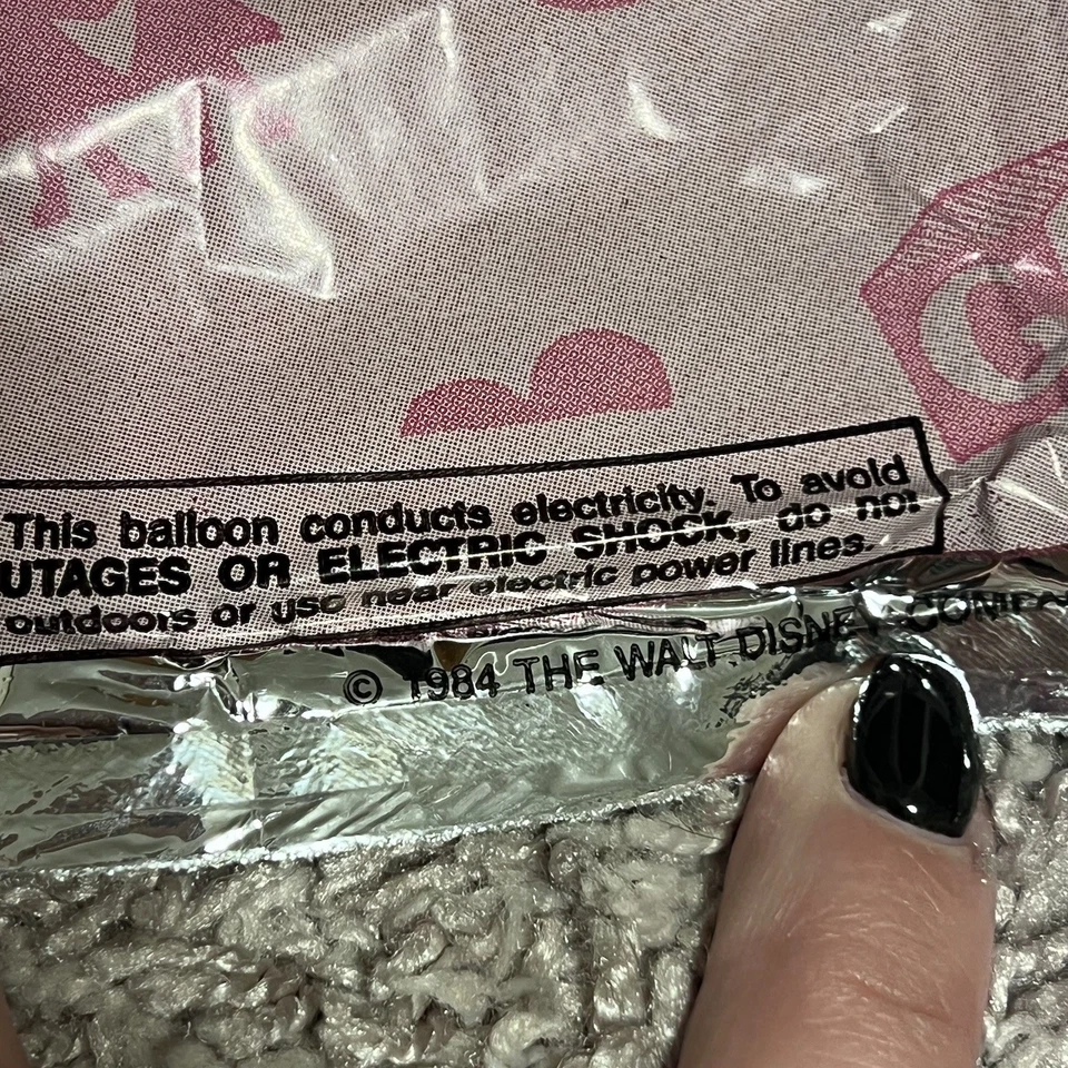 复古米妮老鼠 Mylar 气球婴儿淋浴美国制造二手   — 第 3/3 张图片