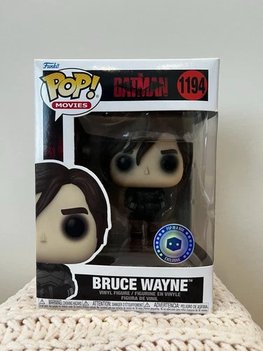 The Batman Pop In a Box Exclusive Bruce Wayne Funko Pop! Vinyl
