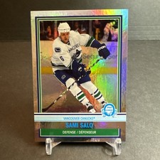 2009 O-Pee-Chee RETRO RAINBOW FOIL #265 Sami Salo SHARKS 55/100 EX/NM