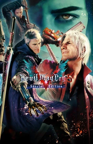 Devil May Cry 5 Poster 11x17 Dante & Vergil DMC Video Gaming Art Print
