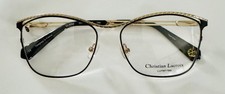 CHRISTIAN LACROIX EYEWEAR CL 3054 55-16-140 Eyeglasses New W/demo Lenses Gld/blk