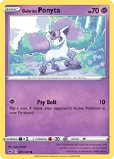 Galarian Ponyta - 081/202 - Common - Near Mint