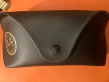 Ray-Ban Leather Case with Booklet and Cleaning Cloth