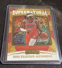 2023-24 Panini Contenders - Supernatural Shai Gilgeous-Alexander #28 SGA MVP