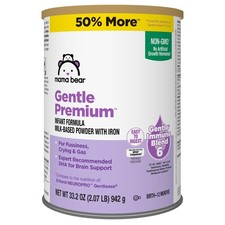 - Mama Bear Gentle Premium Baby Formula Powder, DHA for Brain Support, Immune