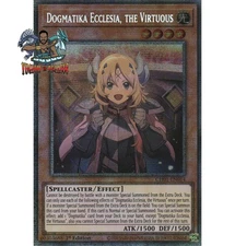 Yugioh! 1x Dogmatika Ecclesia, the Virtuous CH01-EN014 Starlight Rare 1st Ed NM
