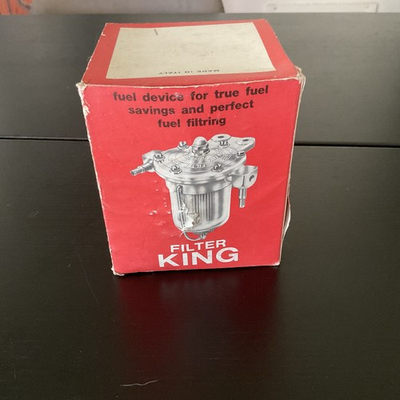 #ad FILTER KING FUEL FILTER PRESSURE REGULATOR GENUINE $150.00