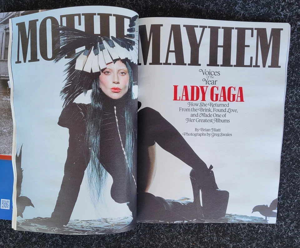 LADY GAGA Rolling Stone Mag December 2025 THE REBIRTH - Fast Shipping! - New! - Image 2 of 2