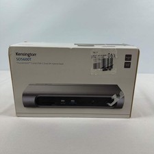 New Kensington SD5600T Thunderbolt 3 and USB-C Dual 4K Hybrid Dock M01606