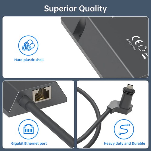 Satellite Ethernet Adapter 1000Mbps High Speed RJ45 Rectangular Dish. - Afbeelding 21 van 22