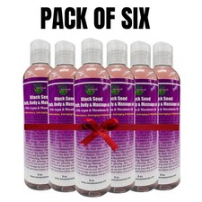 Black Seed Bath, Body  Massage Oil 8 oz By Mine Botanicals