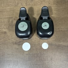 Stampin  Up 1 Inch and 3/4 Inch Circle Paper Punch Whale Tail Style