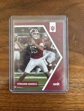Onit 2025 Athlete Indiana Hoosiers Fernando Mendoza Football Card B-21 NCAA