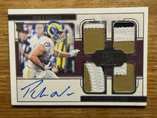 2023 Panini One Square Rookie Auto Puka Nacua #80 Patch /99 RC