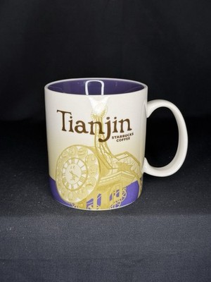 Starbucks Tianjin China Global Icon Collector Series 16oz Coffee Tea Mug Cup EUC