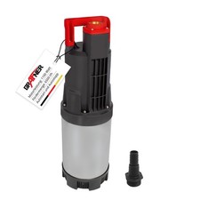 Grafner Drucktauchpumpe Tauchpumpe Gartenpumpe Edelstahl 1100Watt 6500L/h