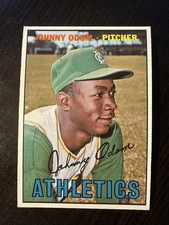 1967 TOPPS #282 BLUE MOON ODOM K.C. ATHLETICS NM *Hot Corner Vintage* B