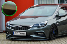 Spoilerschwert Frontspoiler aus ABS für Opel Astra K Sports Tourer in OEM Optik