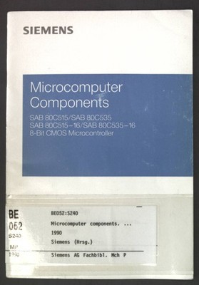 Microcomputer Components SAB 80C515/SAB 80C535, SAB 80C515-16/SAB 80C535-16, 8-B