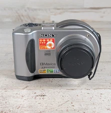 Sony CD Mavica MVC-CD300 3.3MP Digital Camera Digicam PARTS/REPAIR NO BATTERY