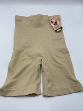 Shapermint Essentials High Waisted Shaper Shorts Size M/L Beige Shapewear NEW