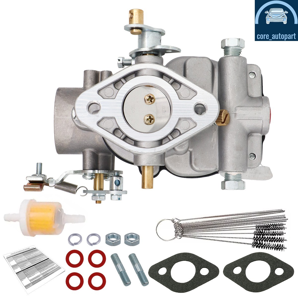 Carburetor For Gas Wisconsin L63S1 (VH4D) 2-1/4" Mount 1957-1976 Carb 12098
