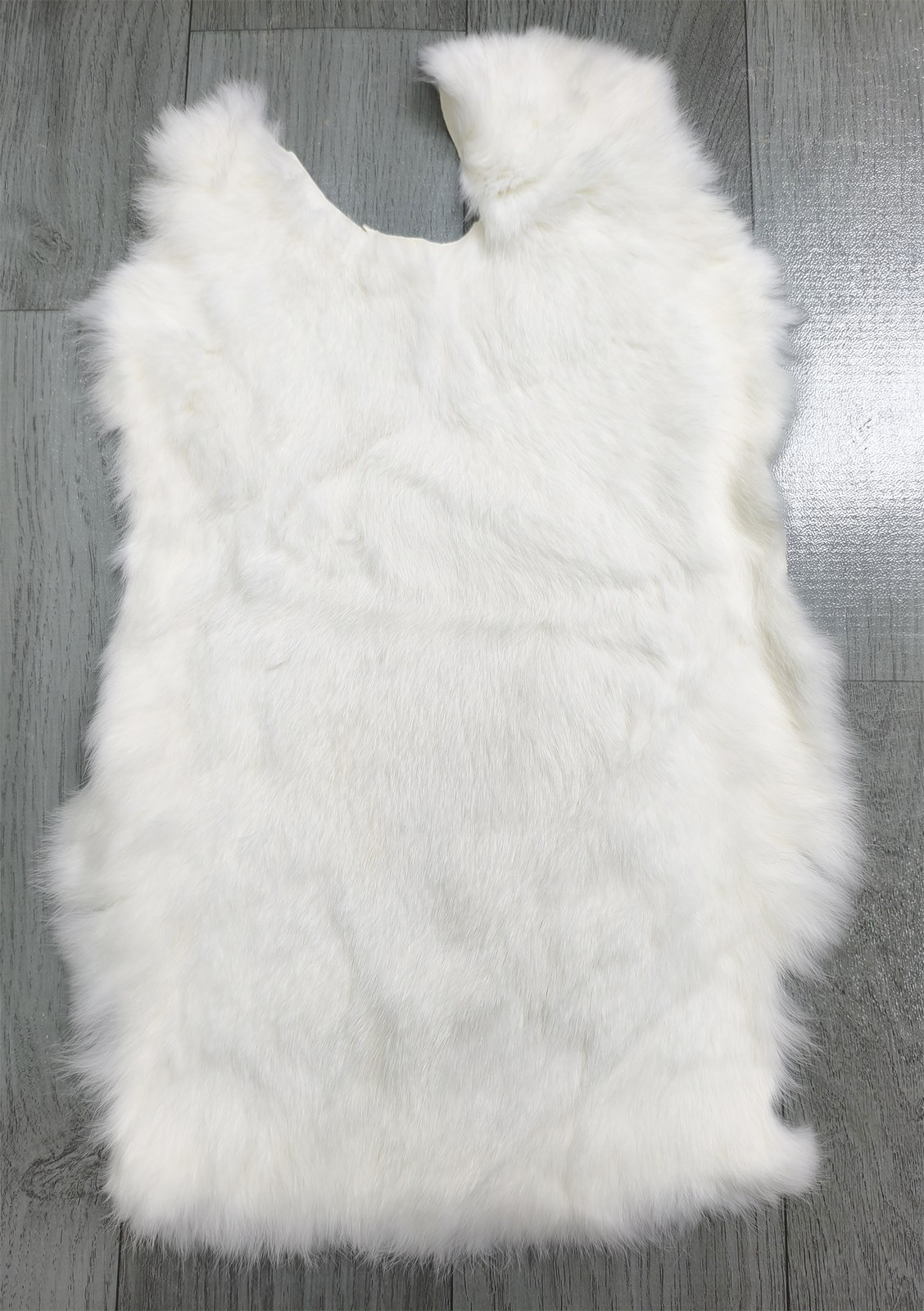 5X Tanned Rabbit Hide Skin Decor Animal Pelt Fur DIY Craft Leather Random Color