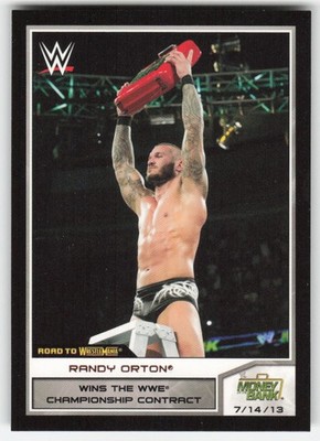 2014 Topps WWE Road to Wrestlemania Bronze Randy Orton #23