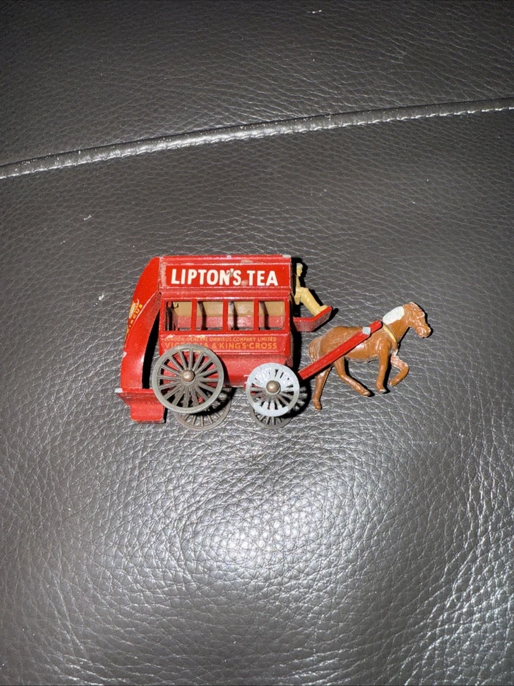 Vintage Matchbox/Lesney Models Of Yesteryear No. 12 Lipton's Tea Horse Drawn Bus - Image 2 of 2