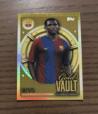 2025-26 TOPPS FC Barcelona Tin - ETO O - Gold Vault