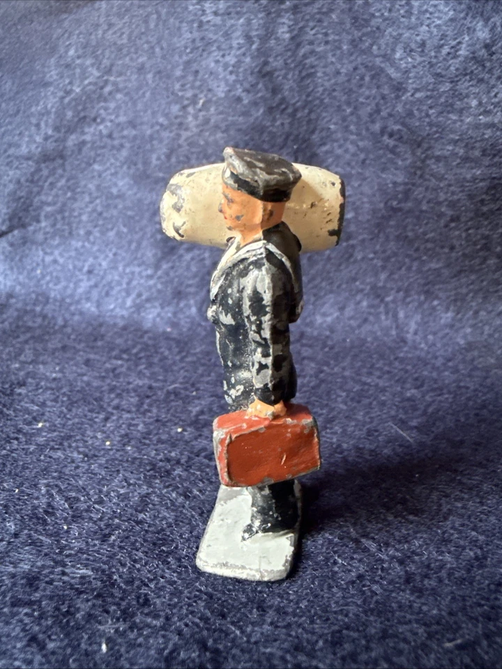 Lote de juguetes Timpo años 50 marinero de plomo, manoil happy farmer, animales de plomo Foto 3 de 4